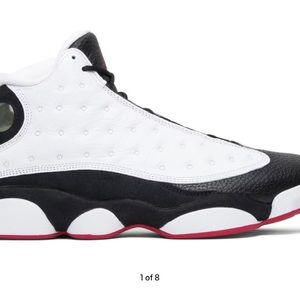 Air Jordan Black and White Retro 13
